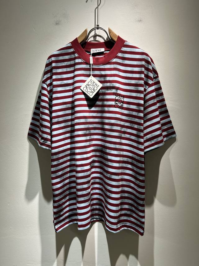 Loe*We Lo*We 2025 Spring/Summer New Arrival Unisex T-Shirt, Italian Factory Dire