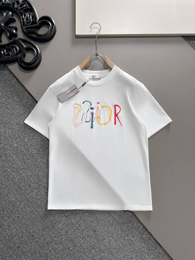 Dior 2025 Spring/Summer New Arrival Exclusive Counter Latest Short-Sleeve Round-