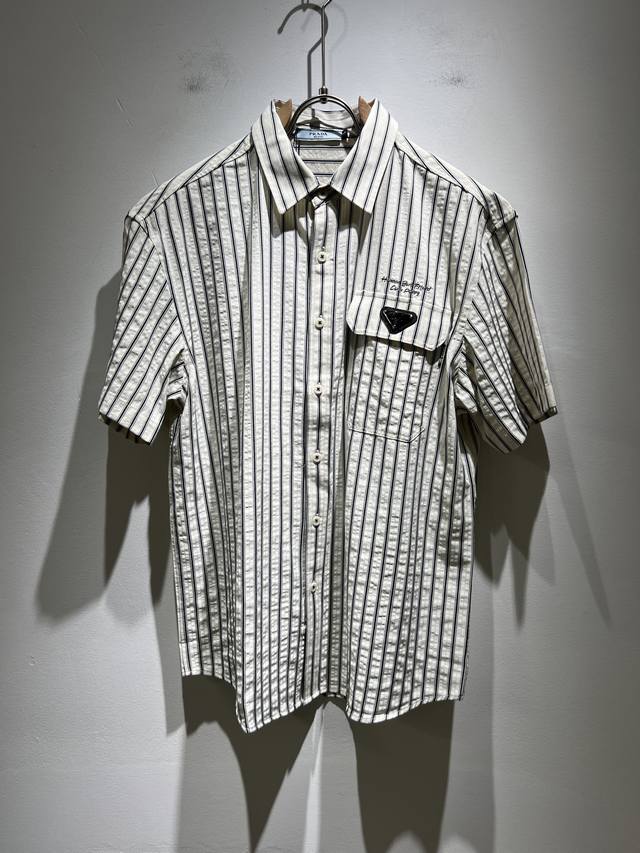 Prada 2025 Spring/Summer New Casual Men's Shirt, Latest Fashion Casual Shirt Bod