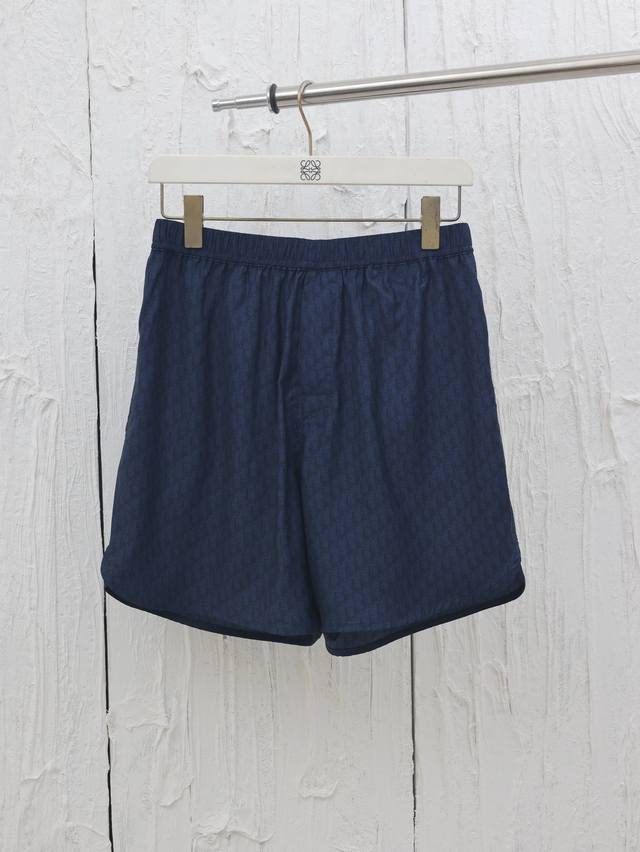 Dio* Dior Silk And Cotton Blend Jacquard Fabric Obliaue Jacquard Set Shorts This