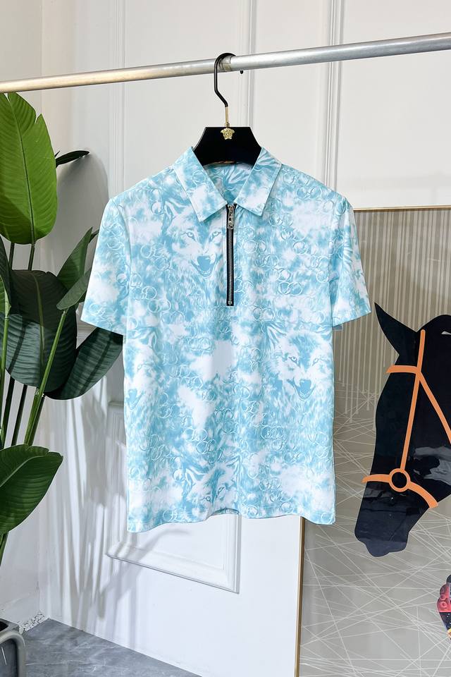 Gucci - 2025 Ss Snake Year Spring/Summer New Polo Neck Short-Sleeve Series. Made