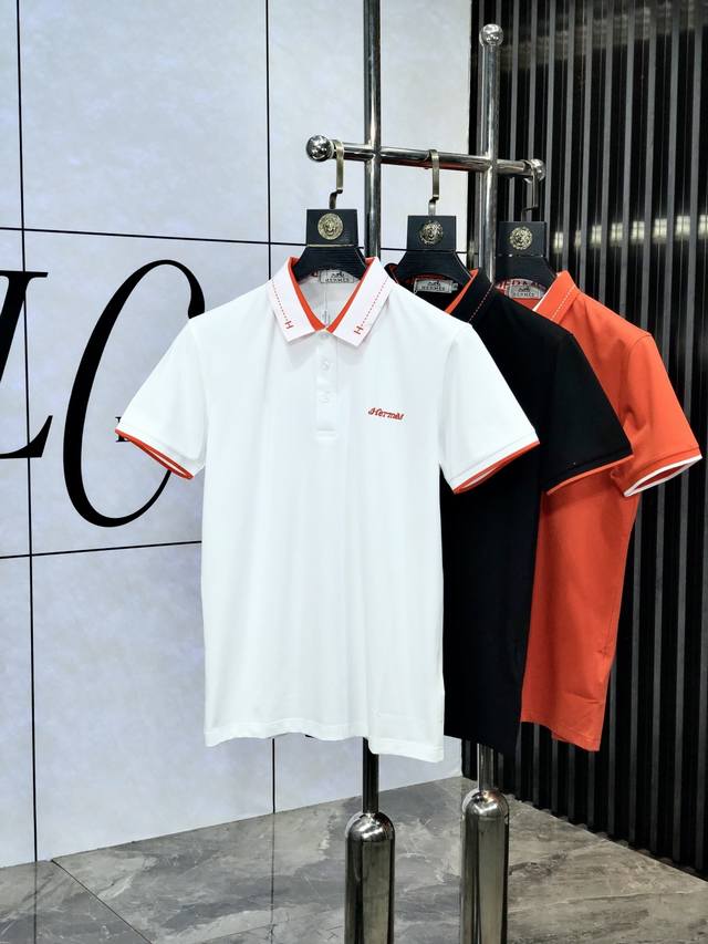 Herm S. 2025 Spring/Summer Collection New Arrival Men's Fashion Classic Collar P