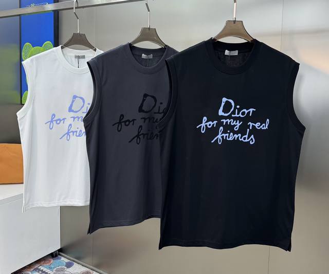 Dio*R Dior 2025S New Arrival Vest - Ultra-High Quality, Sporty Style! Classic Is