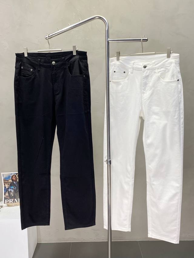 Saint Laurent Exclusive New Arrival Casual Denim Pants High-End Version! Custom-