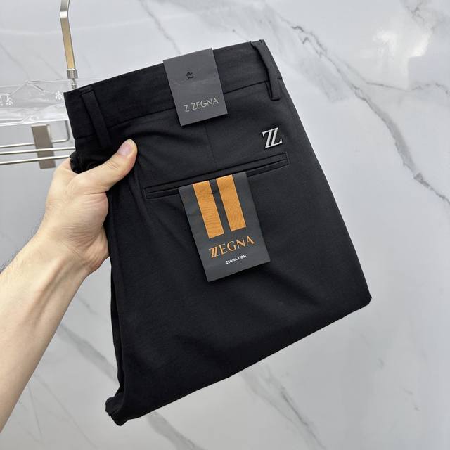 Zegna*Zz Zegna 2025 Spring/Summer New Casual Pants, Available On The Official We