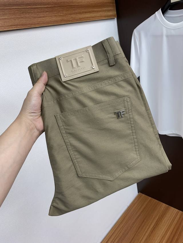 Tf 2025 Spring/Summer New Casual Pants Clean And Sharp Cut, Urban Style. Made Fr