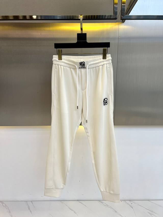 Loewe, 25S Spring/Summer New Arrival Men's Drawstring Casual Embroidered Sports