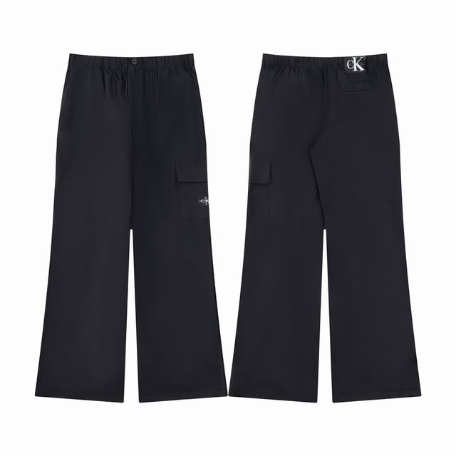 Model M817 Ck Calvin Kleinck Couple Workwear Pants, Multi-Pocket Workwear Style,