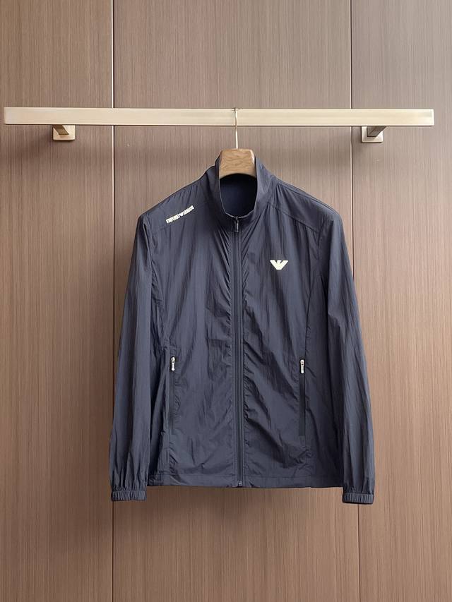 Armani 2025 Spring/Summer New Men's Sun Protection Lightweight Jacket, Unique Cu