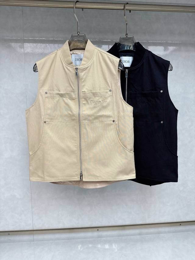 Dior 2025 Spring/Summer New Arrival Vest Jacket. Made With Custom-Supplied High-