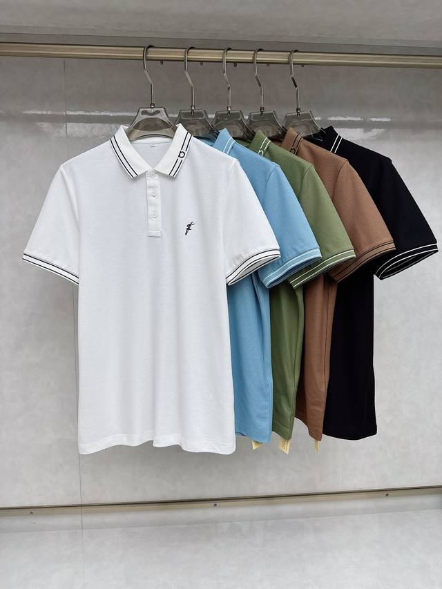 Ferragamo 2025 Spring/Summer New Arrival First Release: Latest Collared Polo Sho