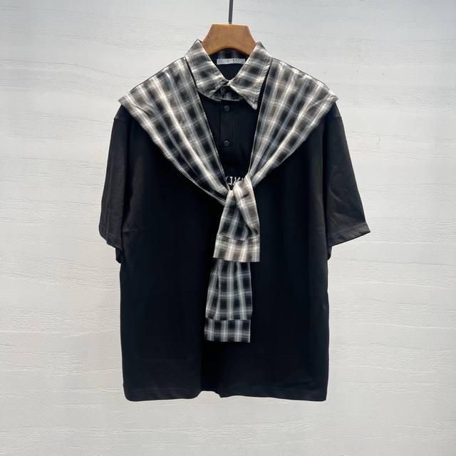 Paris 2025 Spring/Summer New Short-Sleeve Shirt Runway Style This Year's Latest