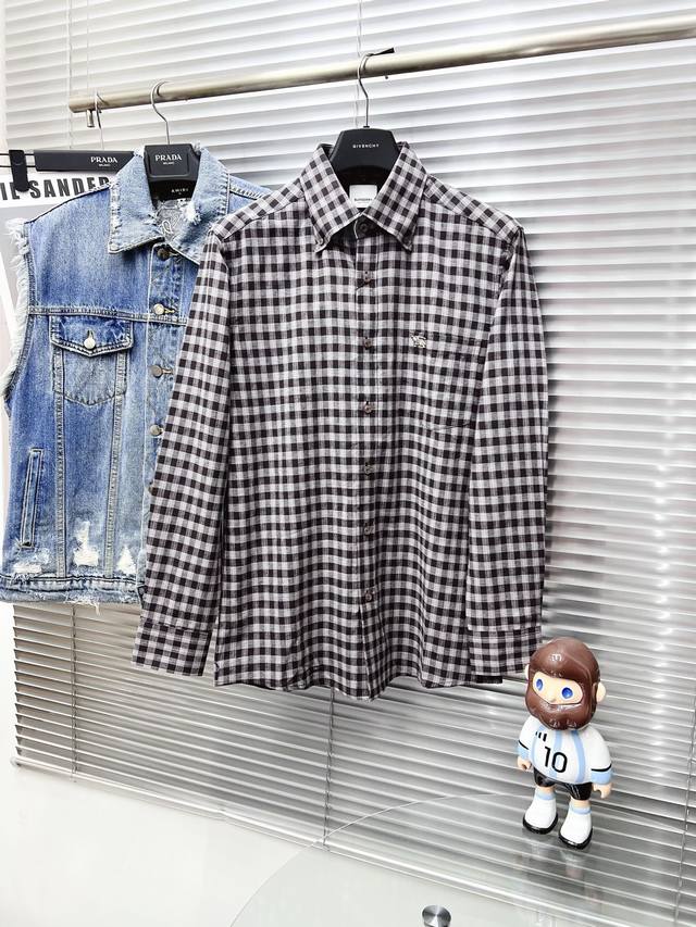 Burberry 2025 Men's Shirt, Business Casual Slim-Fit Shirt! Perfect For Business