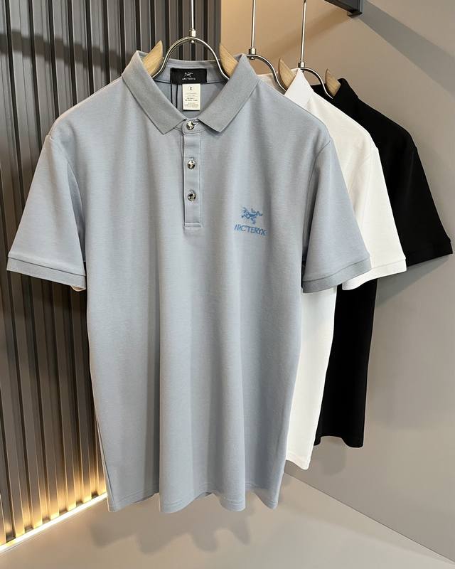 Arcter*X* 2025 Spring/Summer New Arrival Men's Short-Sleeve Polo Shirt. When It