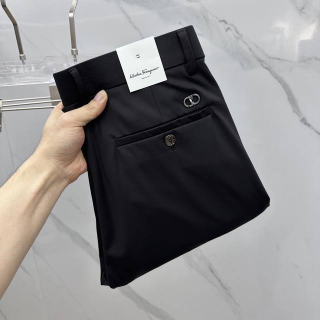Ferragamo*Ferragamo 2025 Spring/Summer New Casual Pants And Dress Pants, Availab