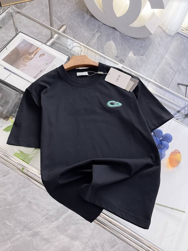 Ss Dior 100% Cotton Latest Fabric Classic Logo Pattern Fashionable And Simple Sh