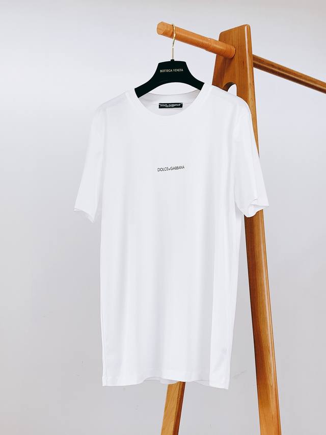 Dolce & Gabbana 2025 Ss Spring/Summer New Arrival Minimalist Printed T-Shirt, Fe