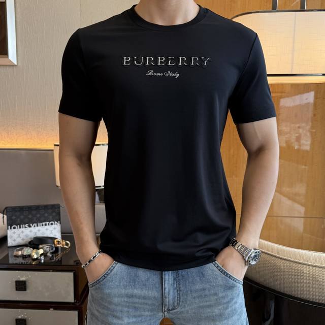 Burberry 2025 Snake Year New Year's Edition Spring/Summer Premium Short-Sleeve T