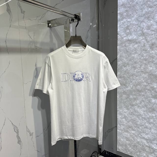 Did* Spring/Summer New Arrival Embroidered Letter T-Shirt Colors: Black, White S