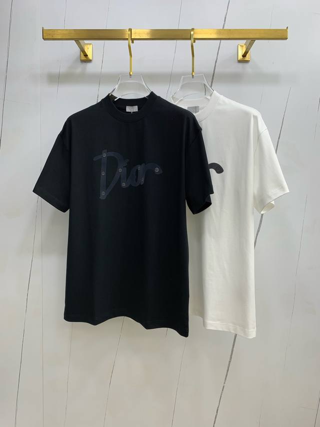 Dior 2025 New Arrival Authentic Men's Casual Short-Sleeve T-Shirt! High-End Cust