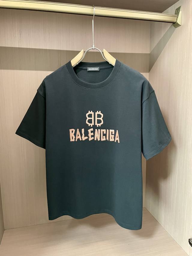 Balenciaga 2025 Spring/Summer New Arrival Exclusive Store Latest Short-Sleeve Ro