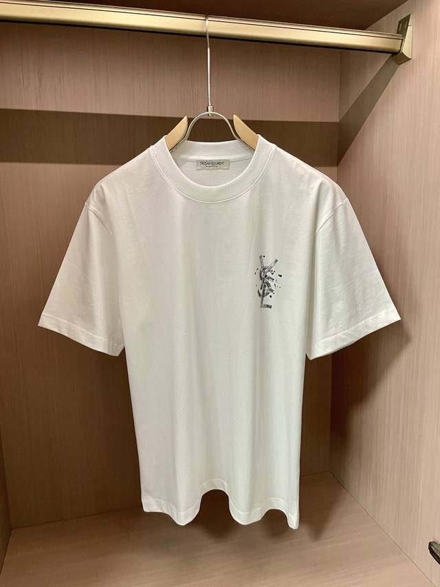 Saint Laurent 2025 Spring/Summer New Arrival Exclusive Store Latest Short-Sleeve