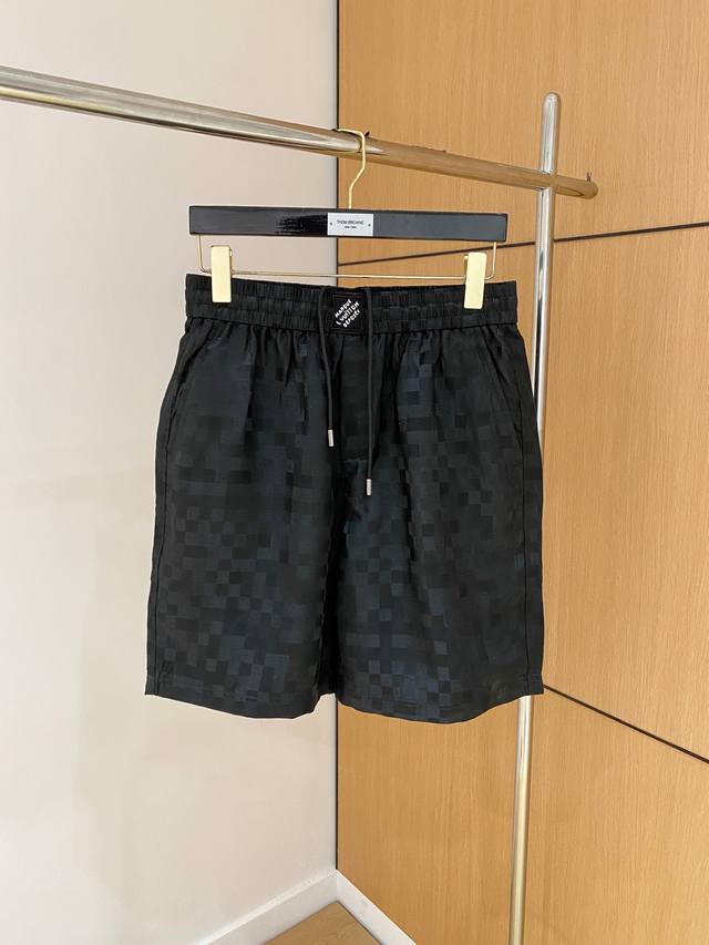 25 Spring/Summer New Arrival, Lv Brand Jacquard Fabric Shorts Now Available, Cus