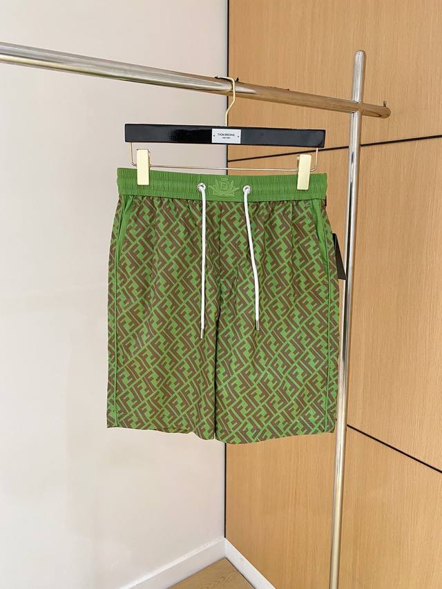 25 Spring/Summer New Arrival, Fd Brand Jacquard Fabric Shorts Now Available, Cus