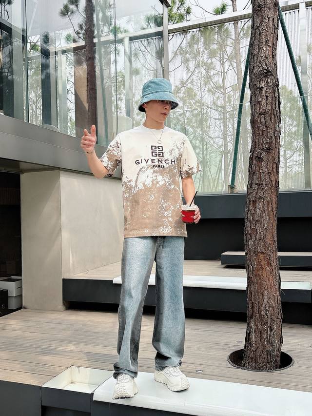 Givenchy 25Ss Spring/Summer New Arrival Exclusive Store Latest Short-Sleeve Roun