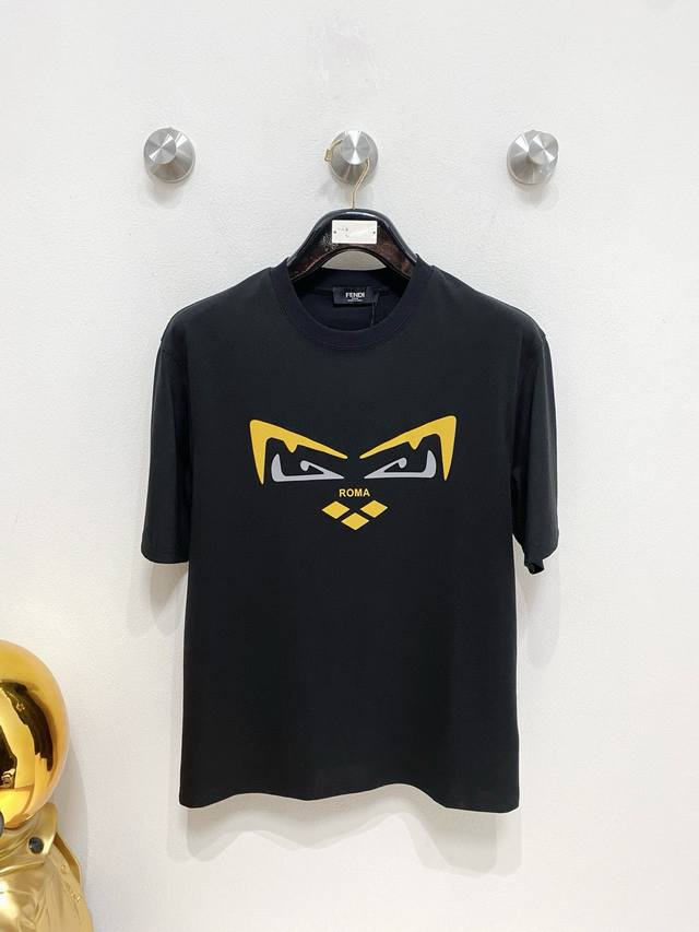 Fendi 2025 Spring/Summer New Arrival Short-Sleeve T-Shirt Now Available!! 2025 N