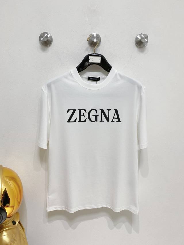 Zegna 2025 Ss Spring/Summer New Arrival Short-Sleeve T-Shirt Now Available!! 202