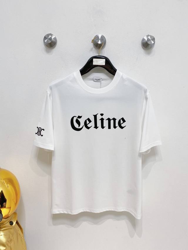 Celine 2025 Ss Spring/Summer New Arrival Short-Sleeve T-Shirt Now Available!! 20