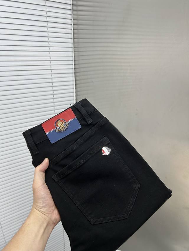 Moncler 2025 Ss New Original Denim Jeans Super Customized Edition Original Hardw