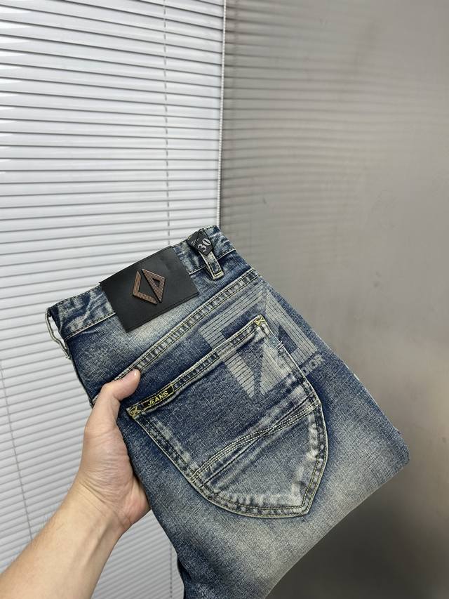 Dior 2025 Ss New Original Denim Pants Super Customized Version Original Hardware