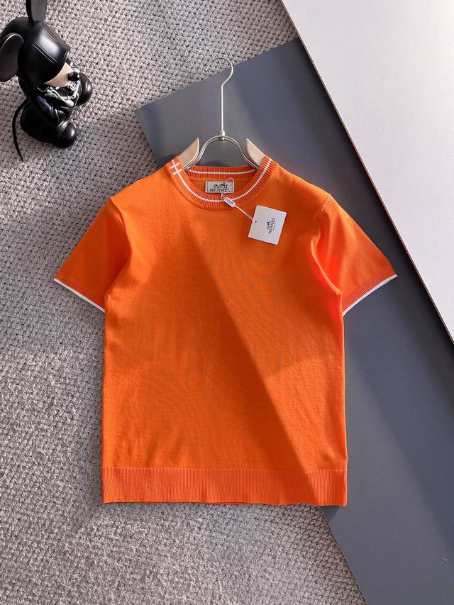 Herm S 2025 New Arrival Short-Sleeve Polo Shirt, Stylish And Fashionable, Premiu