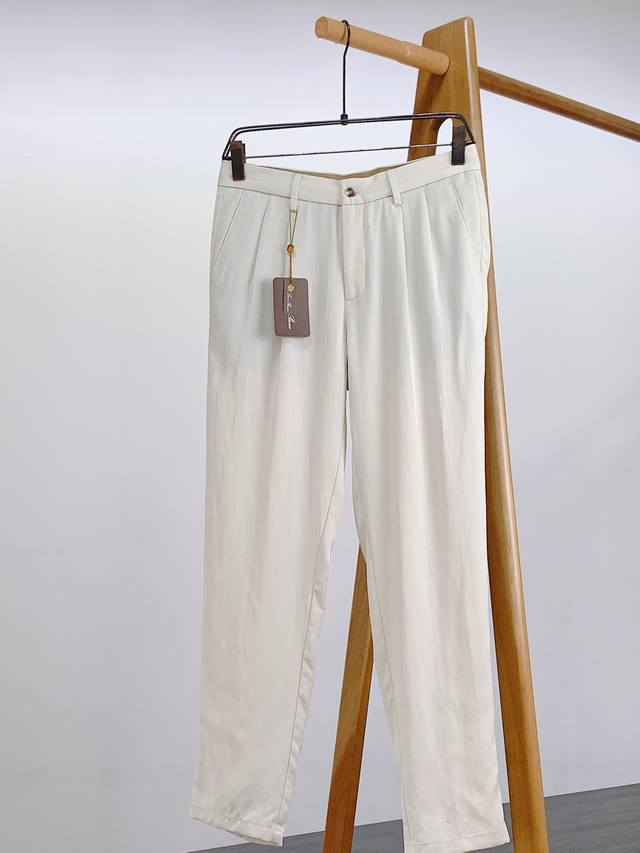 Loropiana L. P2610Ss Spring/Summer New Arrival Men's Casual Trousers, Crafted Fr