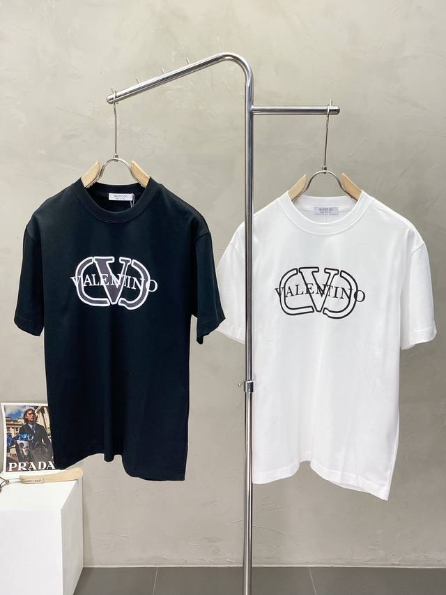 Valentino Exclusive New Arrival Men's Casual Short-Sleeve Shirt, High-End Custom