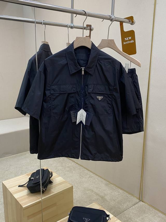 Price Incorrect, Please Update! Featured: Prade25Ss New Lightweight Short-Sleeve