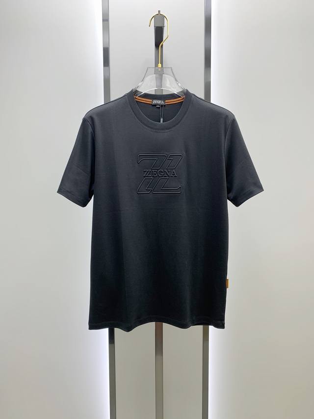 Zegna's Latest Upgraded Fabric, 2025 New Men's Casual Short-Sleeve T-Shirt! High