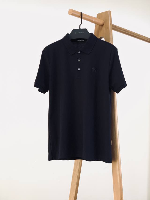 Ermenegildo Zegna 2025 Spring/Summer New Arrival Casual Collar Short Sleeve, Sui