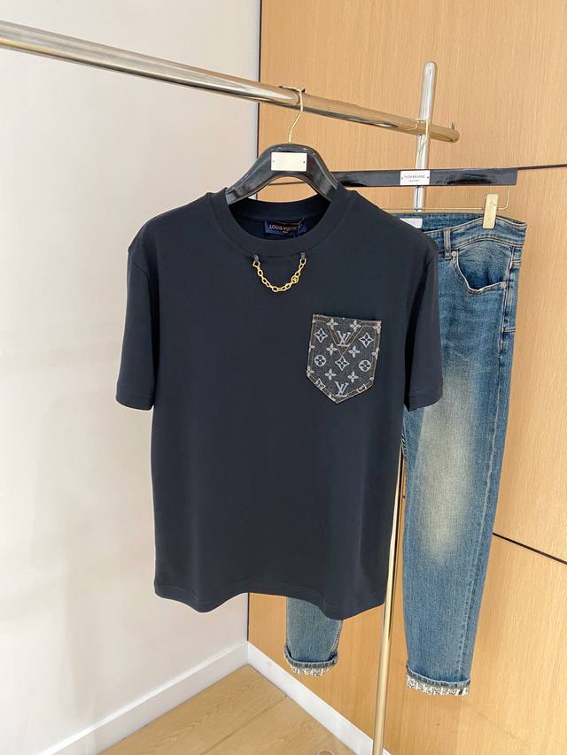 Lv 2025 Spring/Summer New Arrival Unisex Short-Sleeve T-Shirt, Latest Design Exc