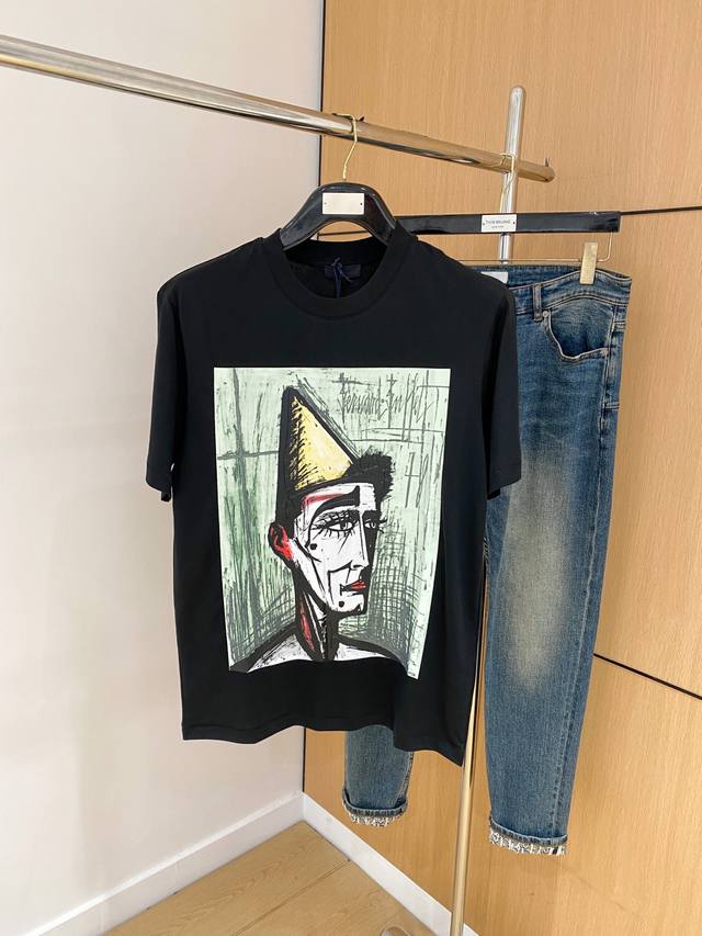 Prada 2025 Spring/Summer New Arrival Unisex Short-Sleeve T-Shirt, Latest Design
