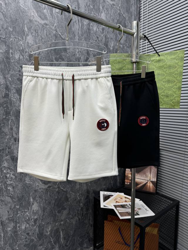 Gucci 2025Ss Casual Sports Shorts A Timeless Classic That Is Hard To Resist, Ble