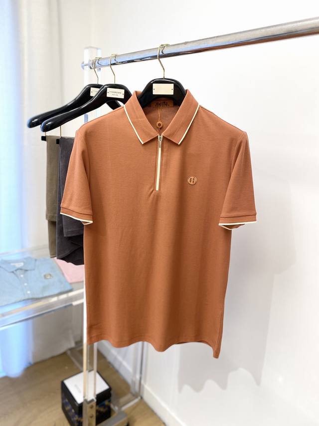 Herm S, 2025 Latest Short-Sleeve T-Shirt, Stylish And Fashionable, With A Top-Qu