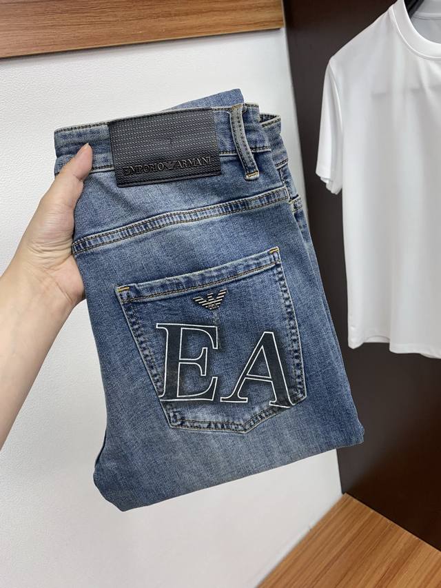Armani 25 New Model Market Exclusive Custom-Made Imported Denim Fabric Rare Fabr