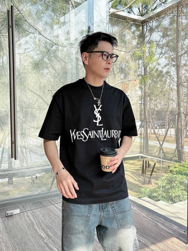 Saint Laurent 2025 Spring/Summer New Arrival Exclusive Store Latest Short-Sleeve
