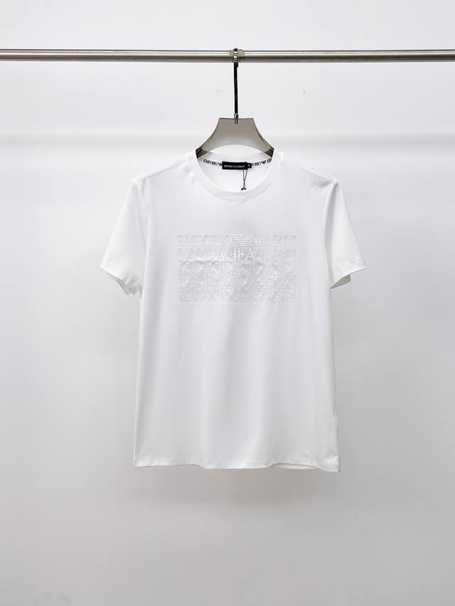 Armani 2025 Spring/Summer New Arrival Exclusive Store Latest Short-Sleeve Round-