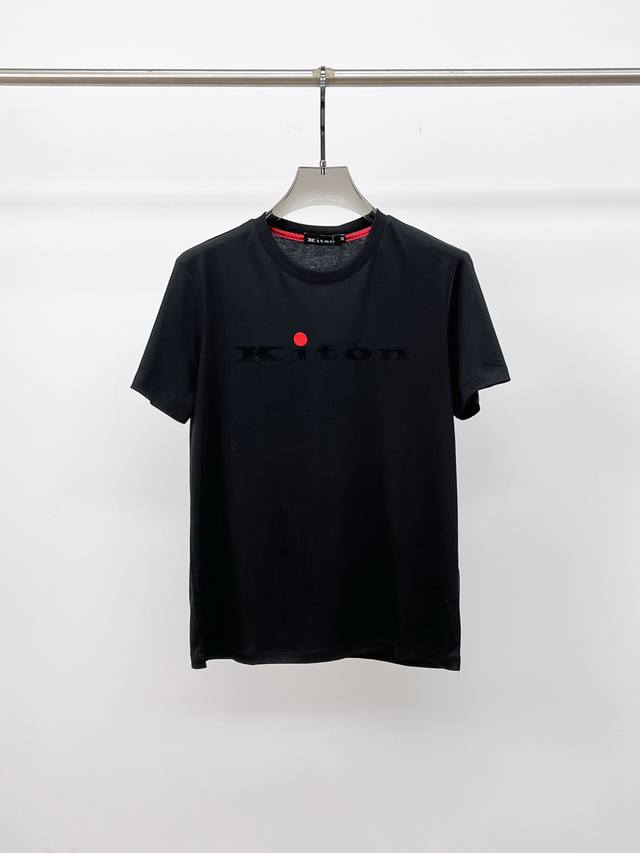 Kiton 2025 Spring/Summer New Arrival Exclusive Store Latest Short-Sleeve Round-N
