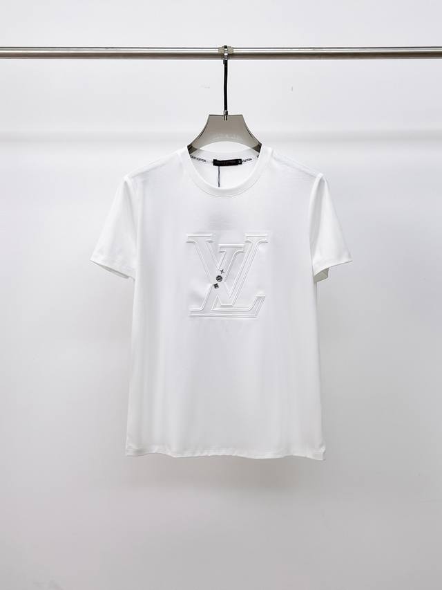 Lv 2025 Spring/Summer New Arrival Exclusive Store Latest Short-Sleeve Round-Neck