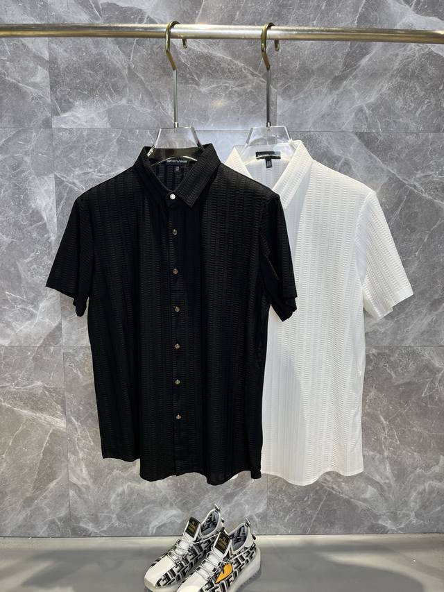 Armani Armani 2025 Spring/Summer Newest Short-Sleeve T-Shirt, Made From High-End